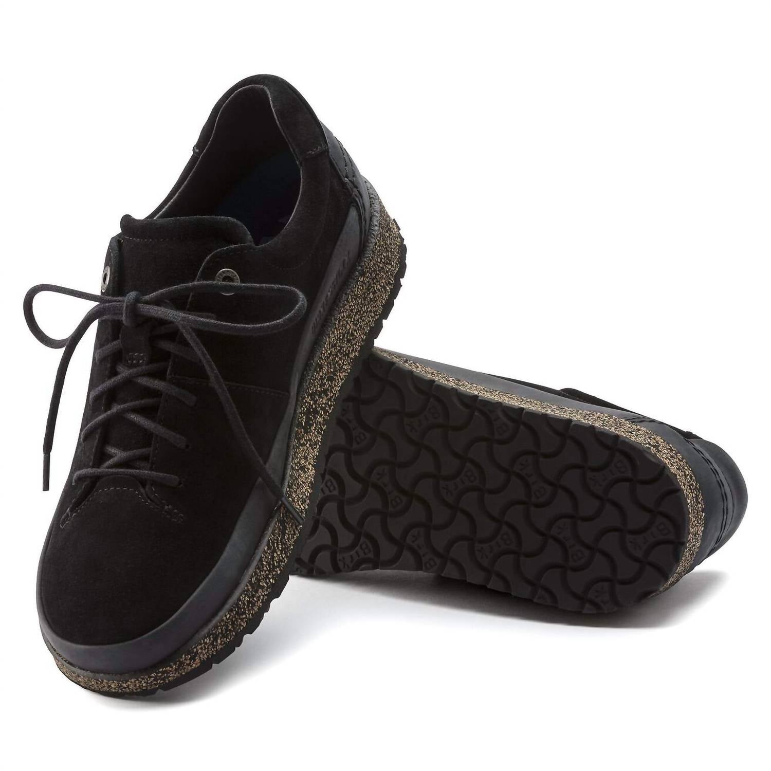 Birkenstock - Men's Honnef Low Suede Leather Lace Up Shoes