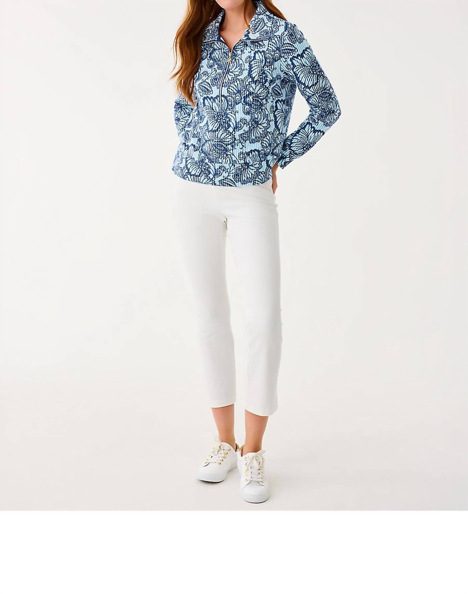 Lilly Pulitzer - Eleni Zip Pullover