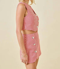 Day + Moon - London Calling Skort