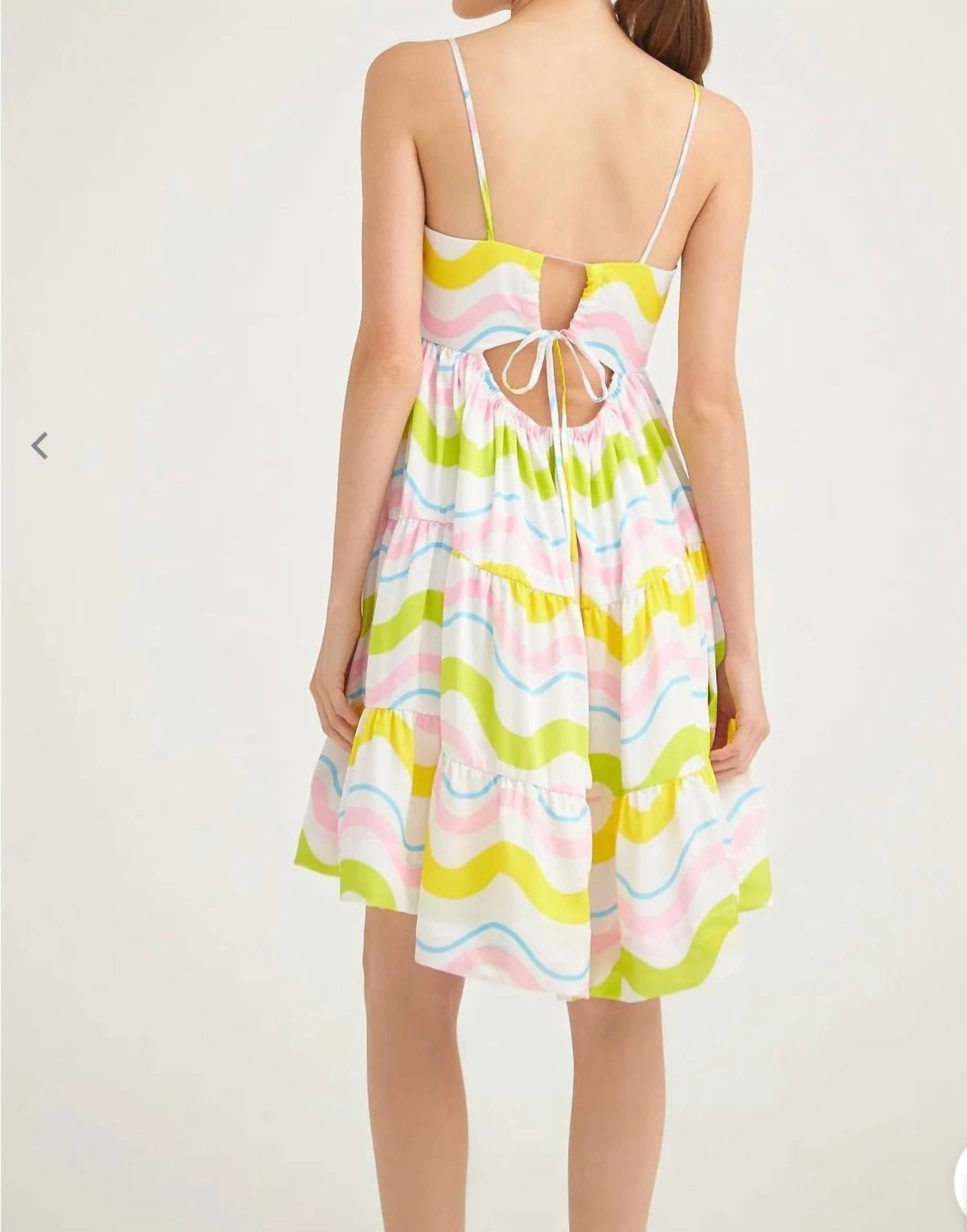 Silka - Gaviota Waves Mini Dress