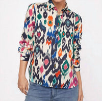 Vilagallo - Isabella Ikat Blouse