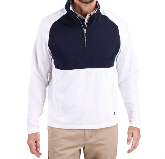 Cutter & Buck - Adapt Eco Knit Hybrid Quarter Zip Sweater