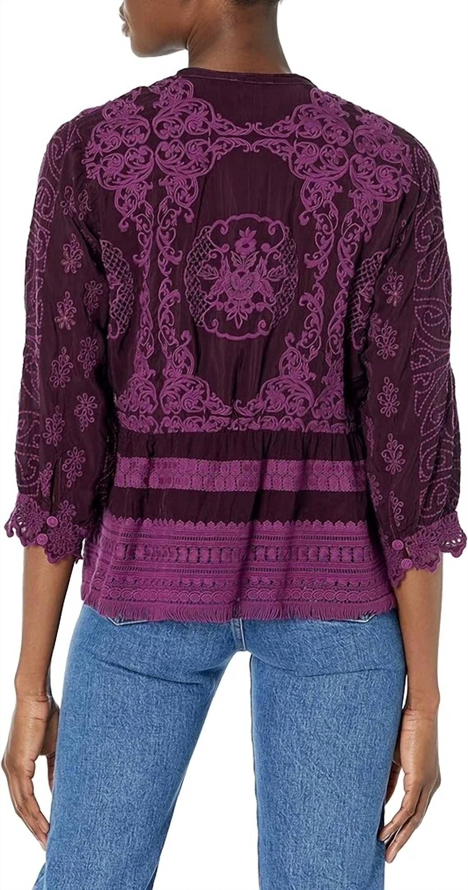 Johnny Was - Polyvore Juniper Blouse