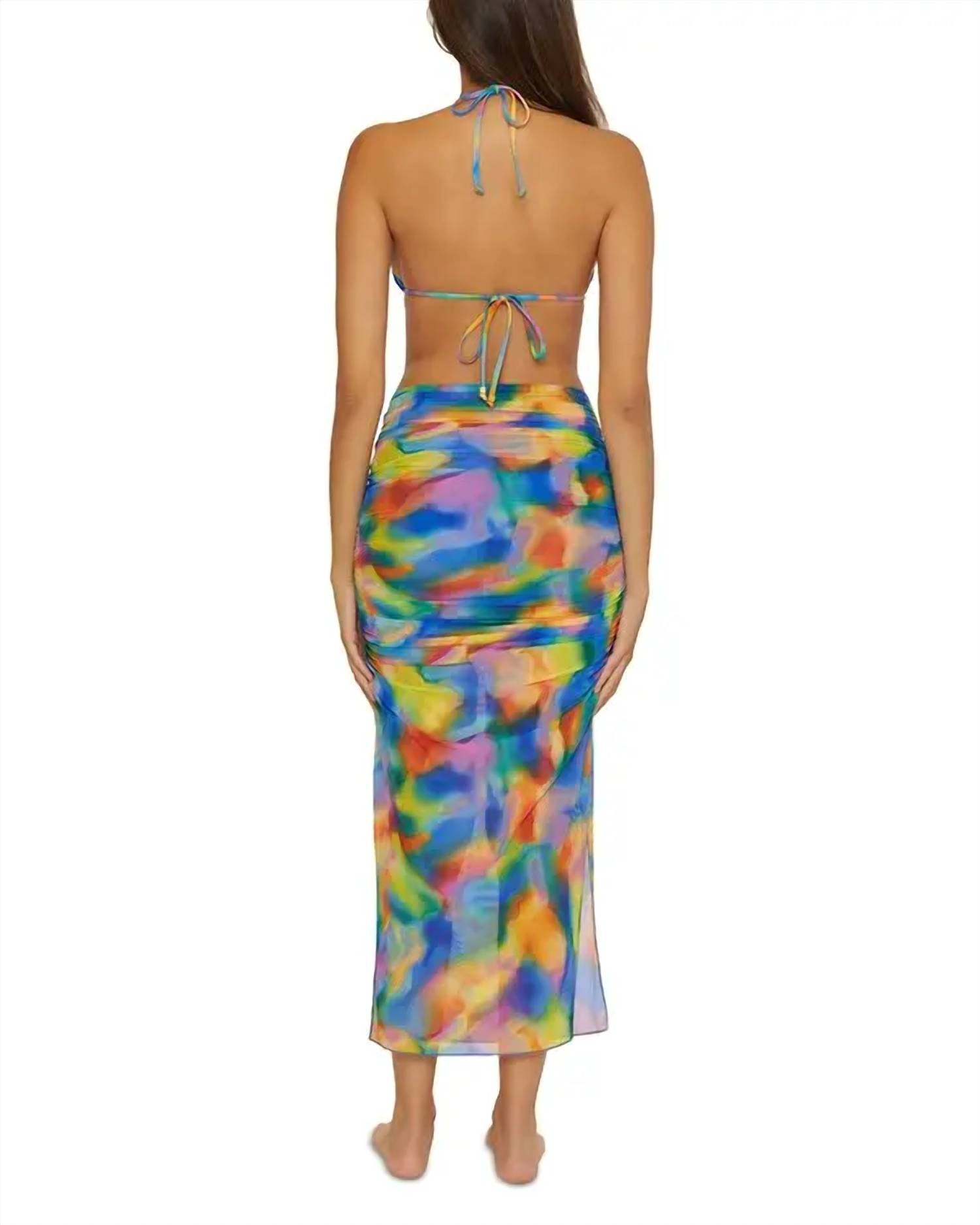 Becca By Rebecca Virtue - Paper Mache Alessandra Convertible Swim Cover-up