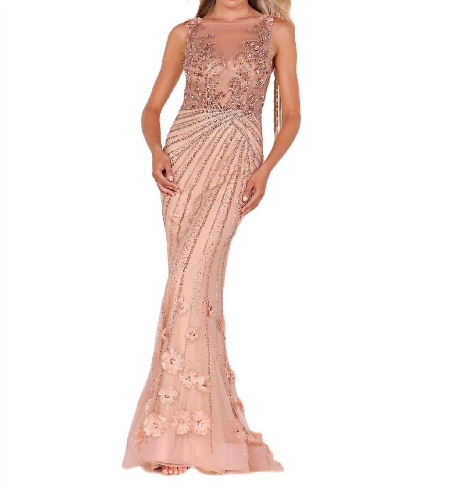 Terani Couture - Radiant Bodice Maxi Dress