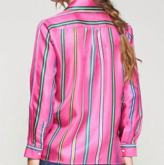 Vilagallo - Rosa Seda Print Blouse