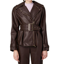 Toccin - Brando Belted Biker Jacket