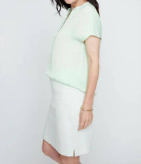 Renuar - Dolman Cap Sleeve With V Neck Blouse