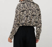Esqualo - Blyra Oversized City Sign Blouse