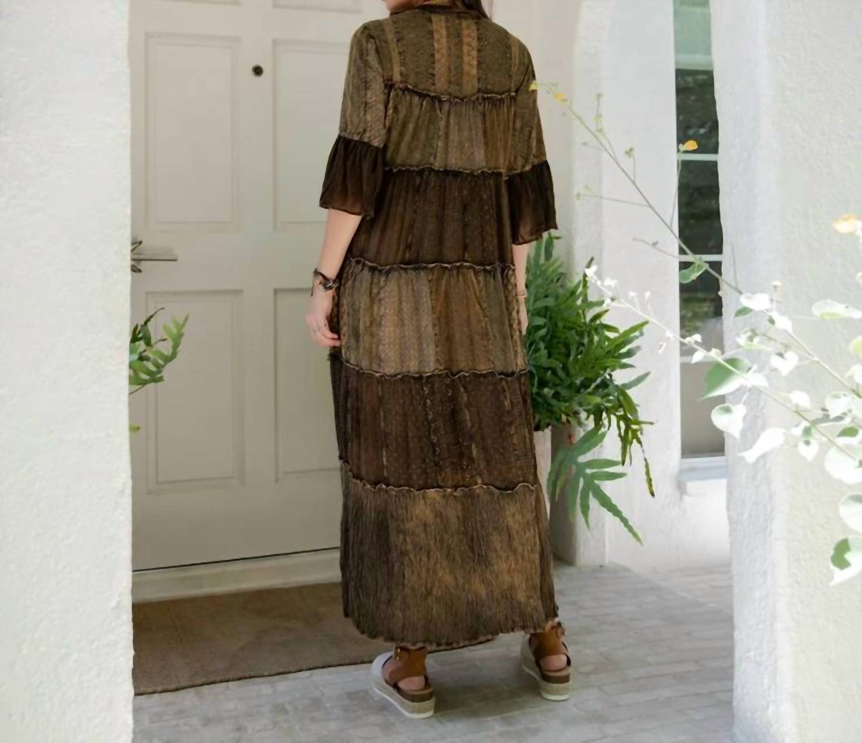Young Threads - Timeless Long Jhabla Dress