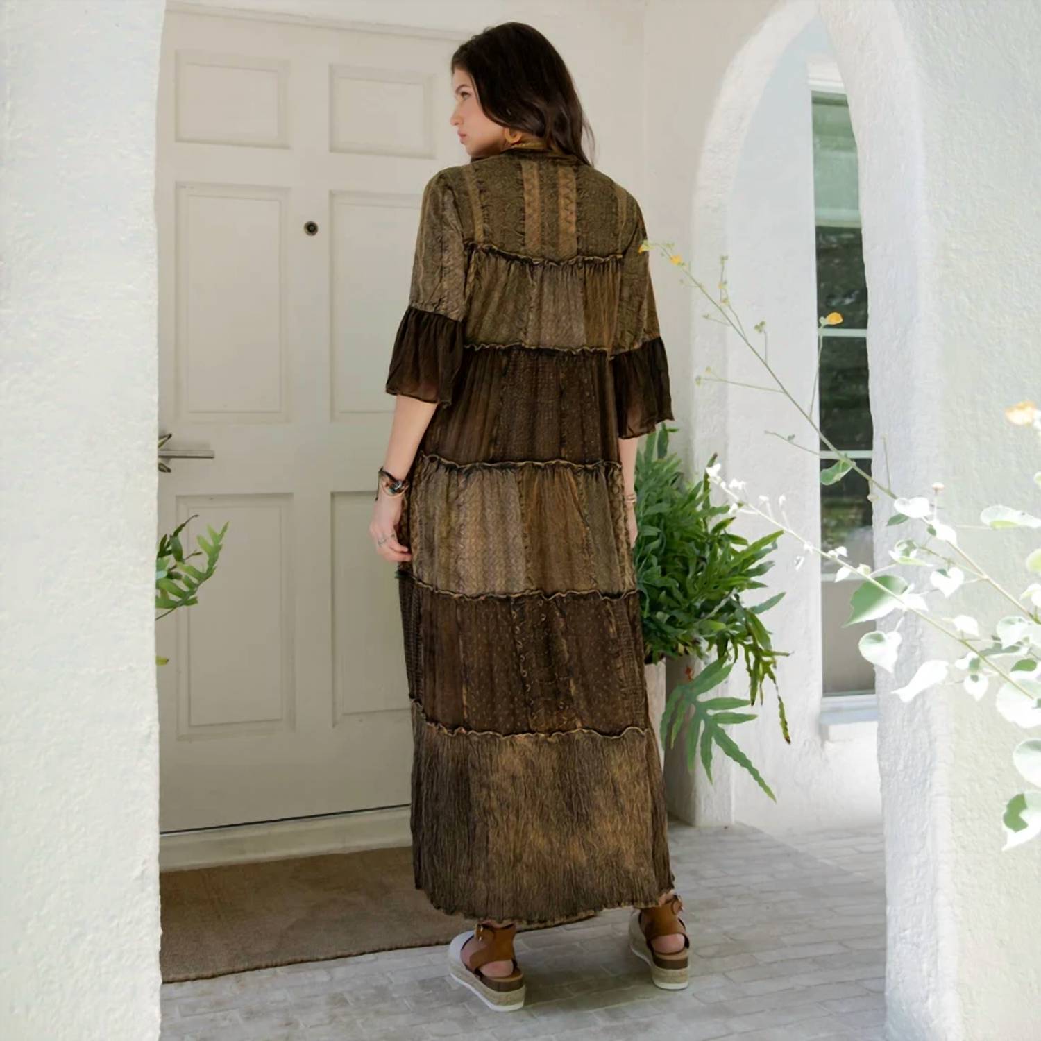 Young Threads - Timeless Long Jhabla Dress