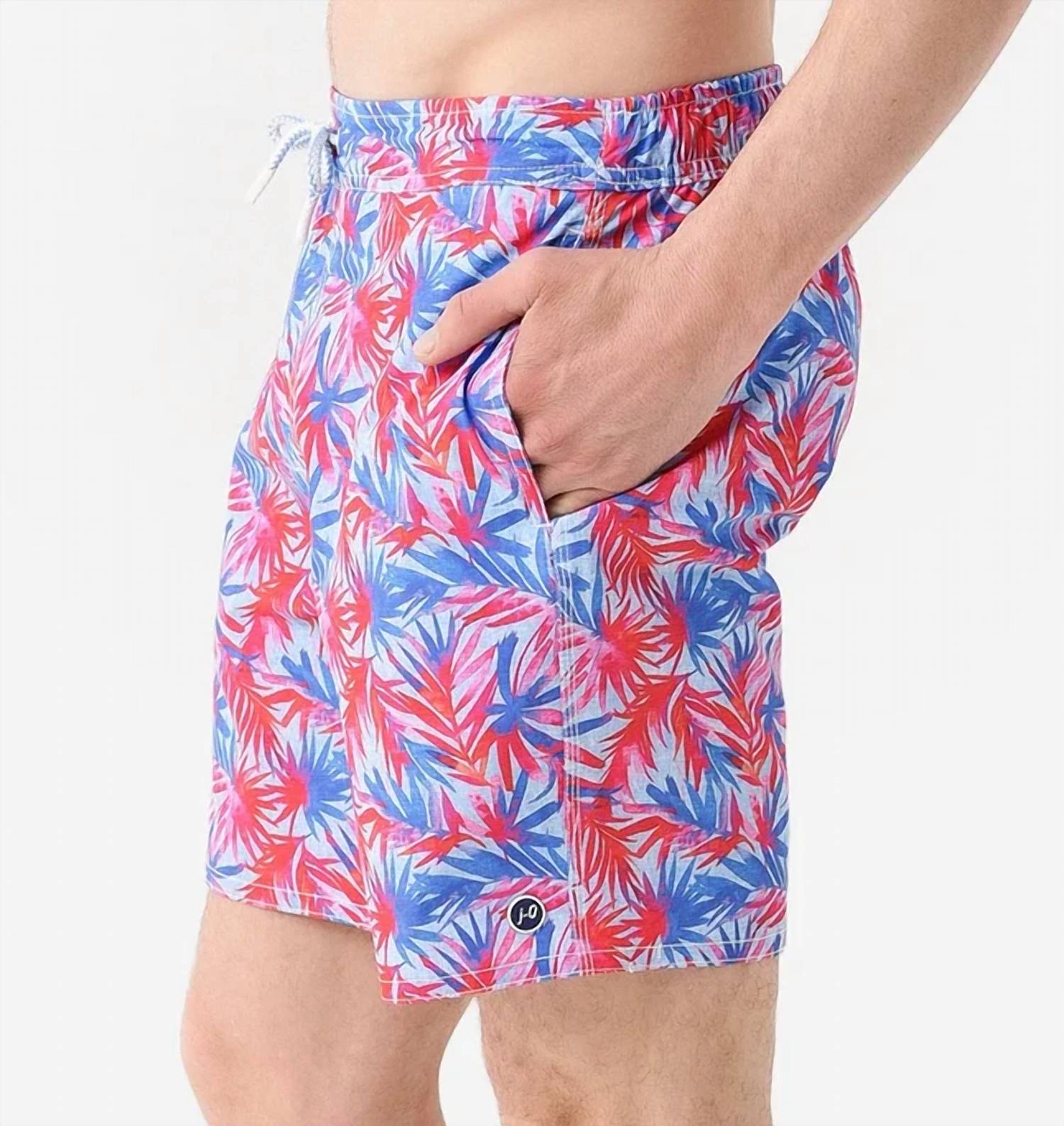 Johnnie-O - Men's Elastic Waist Swim Trunk