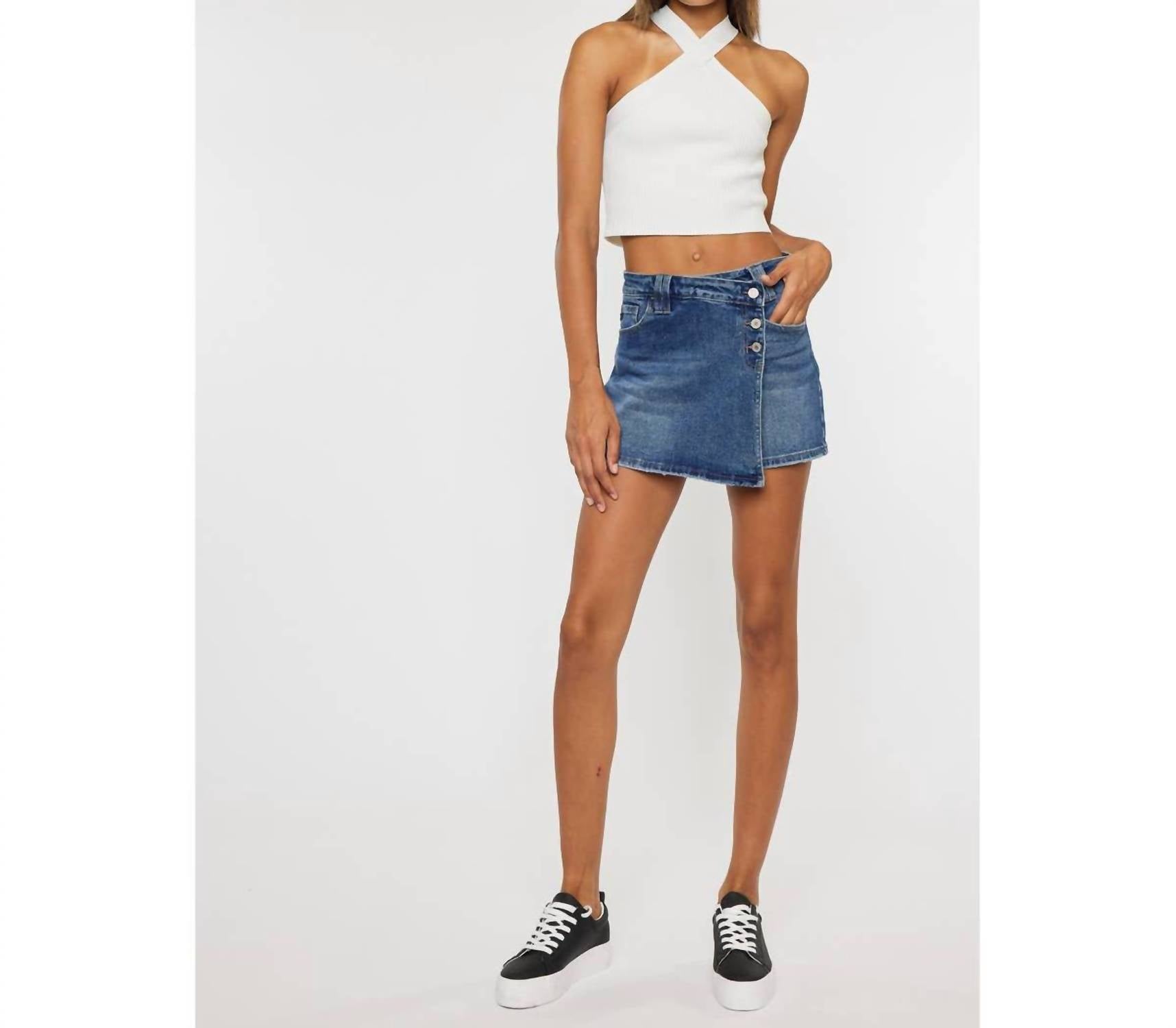 Kancan - Denim Skorts