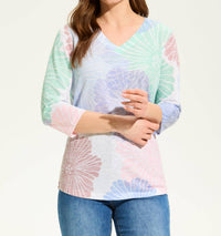 Fdj - V-neck Top