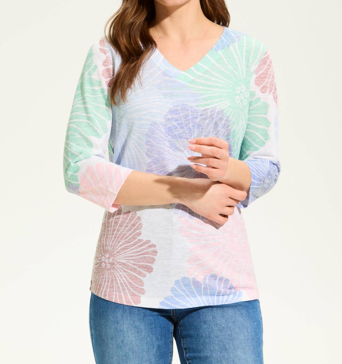 Fdj - V-neck Top