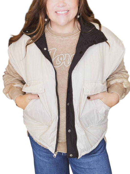 Blakeley - Midwesterner Reversible Puffer Vest-CURVY