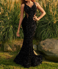 Faviana - Sequins Prom Dress