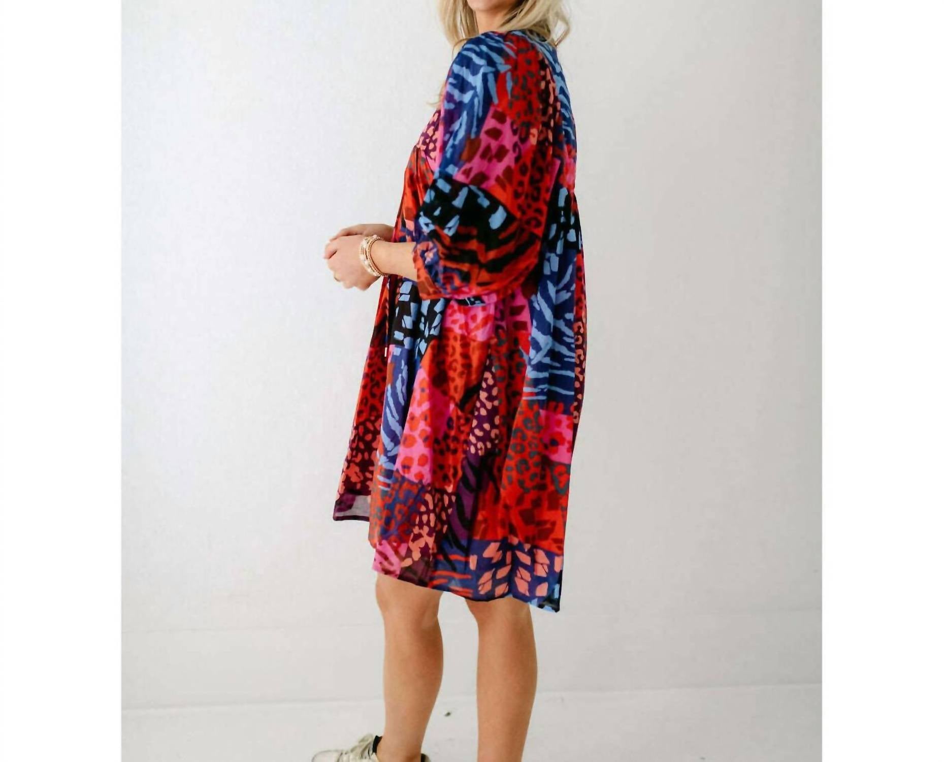 J.Marie - Jade Puff Sleeve Dress