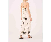 Dress To - Cropped Linen Maxi Dress