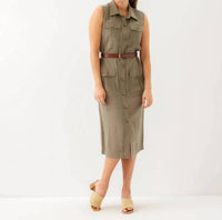 Karen Kane - Midi Shirtdress