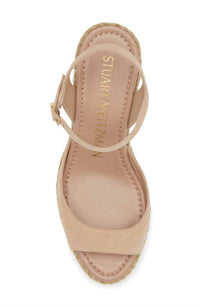 STUART WEITZMAN Women's Espadrille Wedge Sandals in beige - women's shoe - view 5