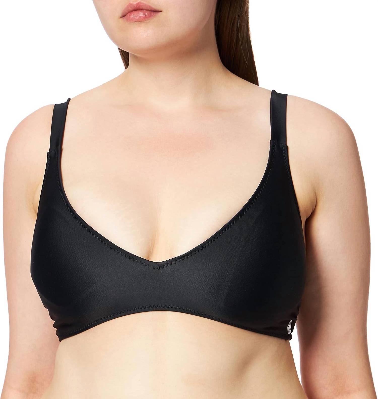 Volcom - Simply Solid Strappy Back Halter Bikini Top