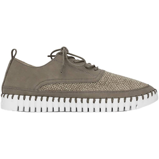 Ilse Jacobsen - Women's Tulip Platform Oxford Falcon Sneakers
