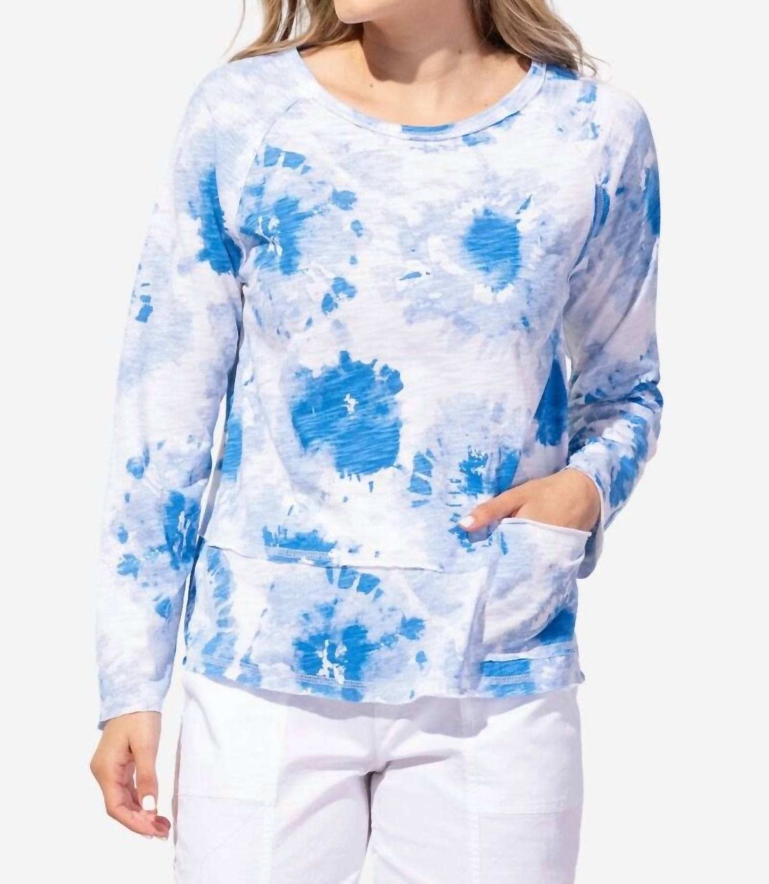 Escape By Habitat - Pocket Pullover Riviera Sunburst Print