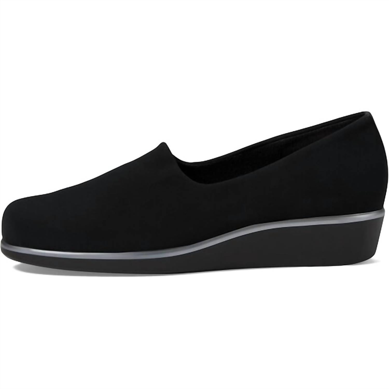Sas - Women's Bliss Slip-on Wedge Shoes - Wide