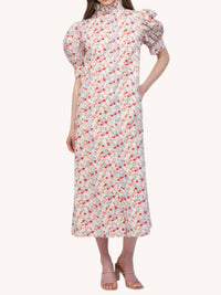 Fate - Lara Ruffle Midi Dress