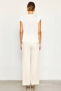Skies Are Blue - Whispering Smocked Top