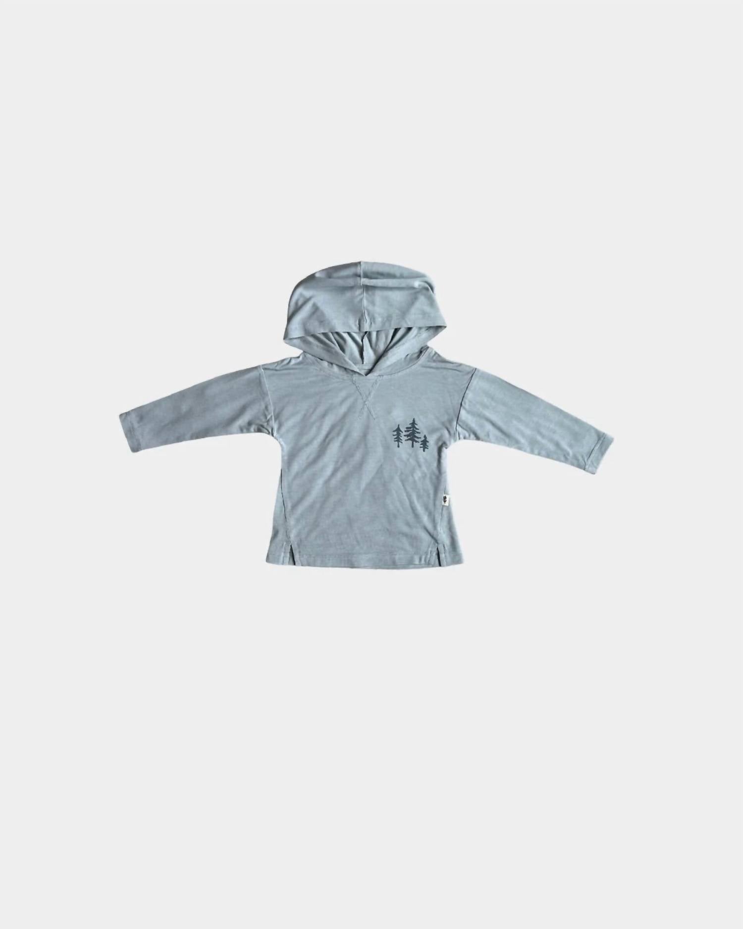 Babysprouts - Boy's Bamboo Tree Jersey Hoodie