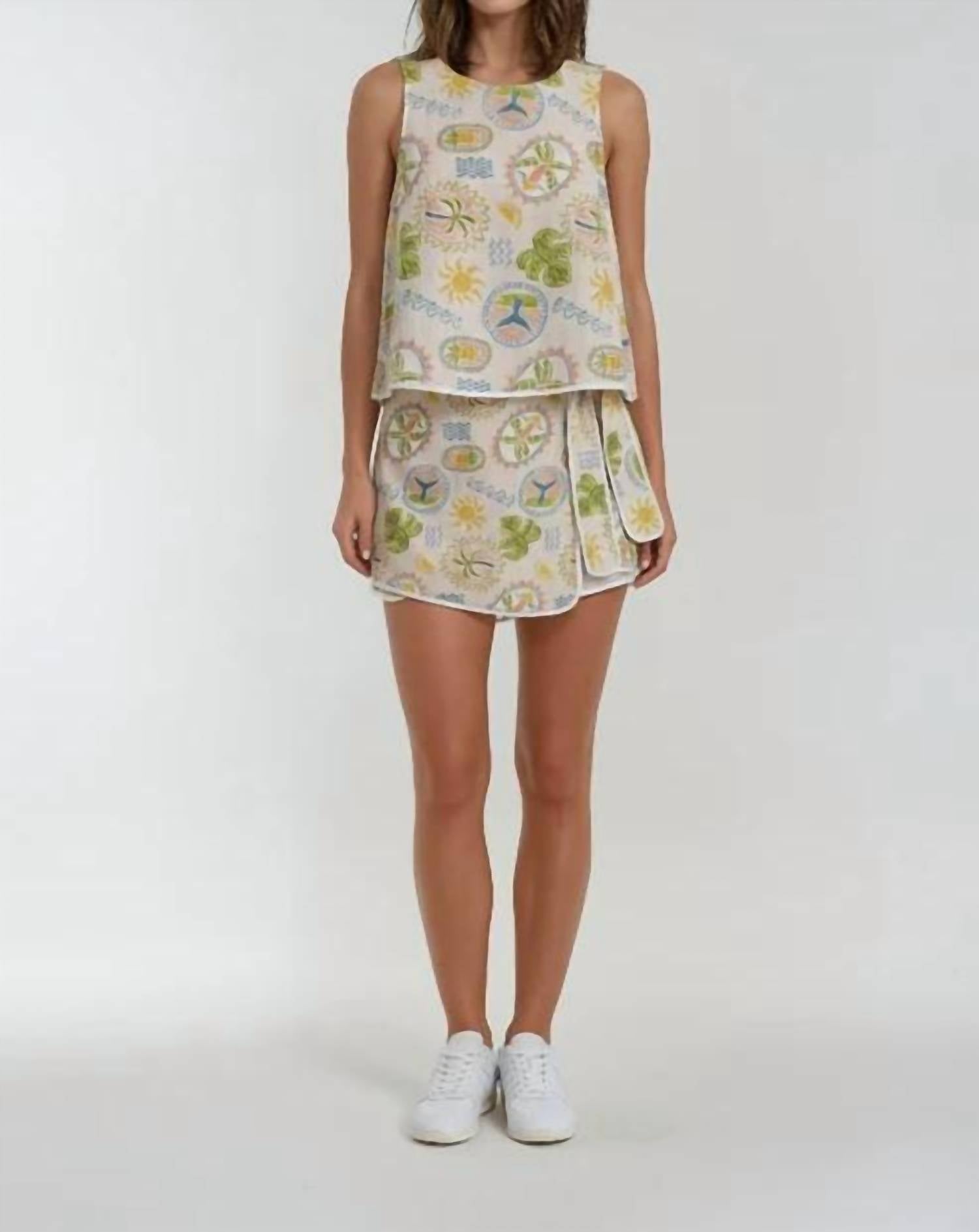 Sincerely Ours - Tilly Wrap Skort