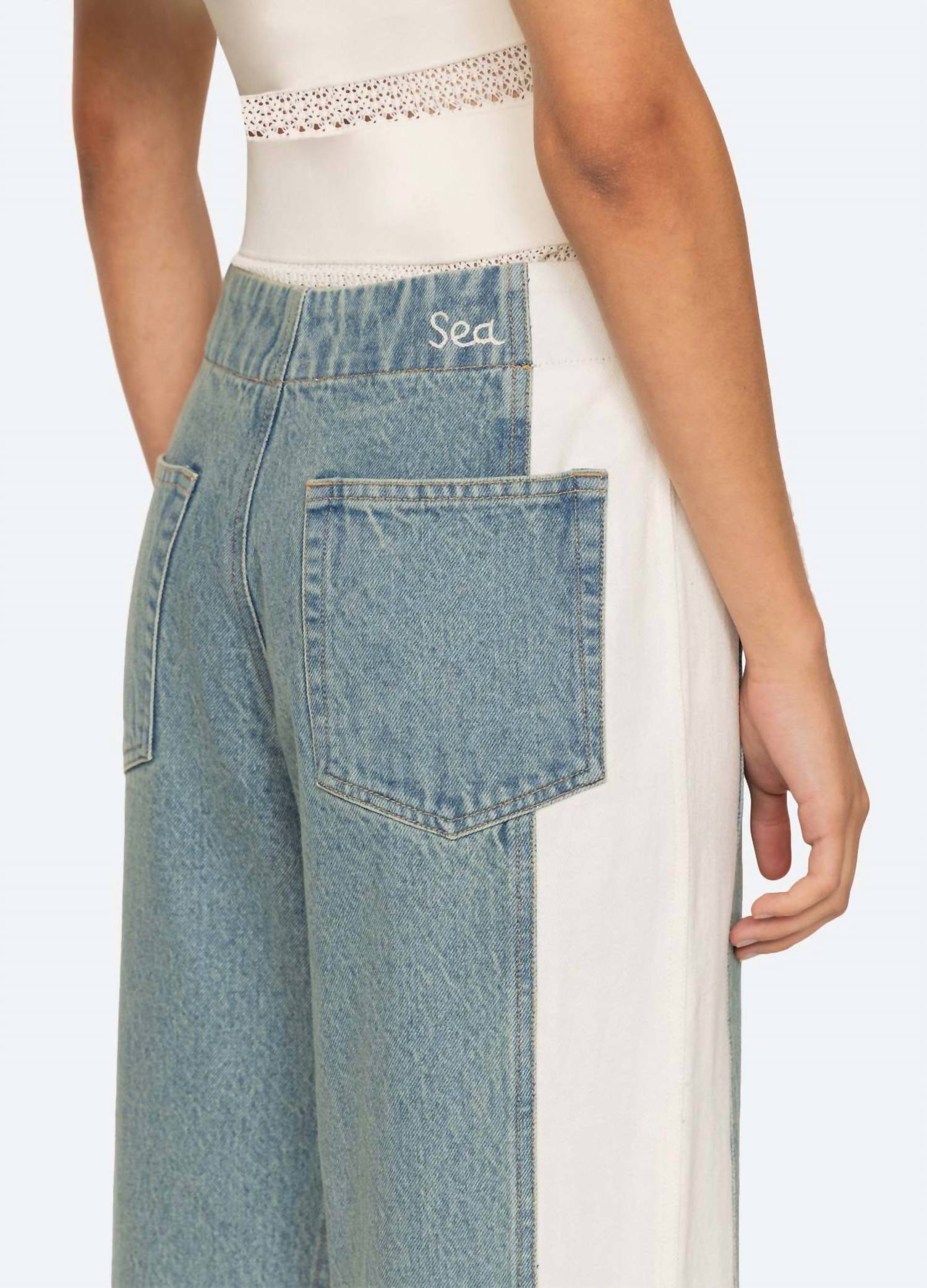 SEA Liam Jeans in blue - women's jeans - view 4