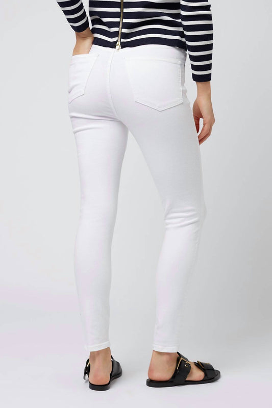 Topshop - High Rise Denim Jamie Moto Skinny Jeans