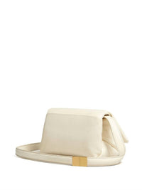 MARNI Women's Prisma Puffball Leather Shoulder Bag in ivory - women's bag - view 4