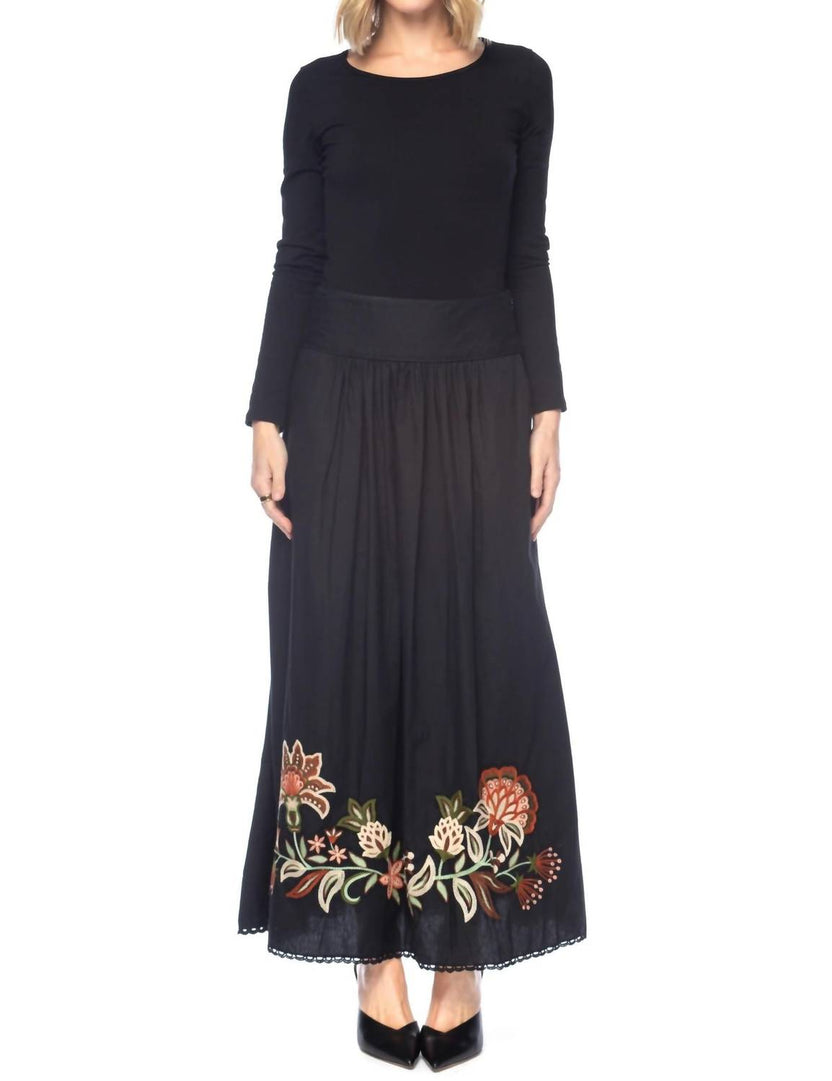 Tolani - Madonna Embroidered Skirt – Snagged & Bagged