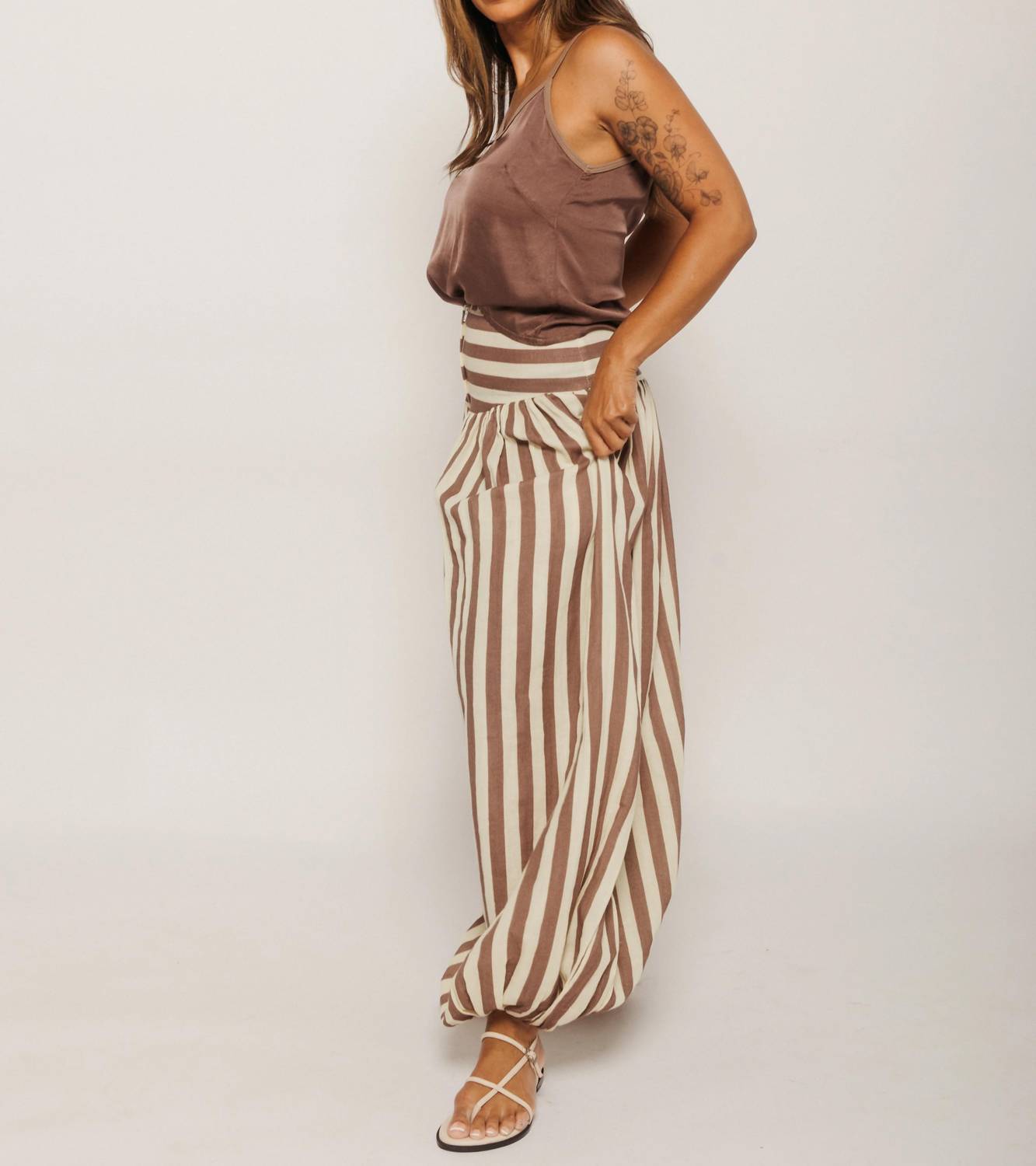 Tach - Nova Baggy Striped Pant