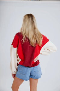 Papermoon - Emma Oversized Colorblock Sweatshirt