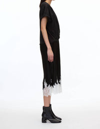 3.1 Phillip Lim - Draped T-shirt Slip Combo Dress