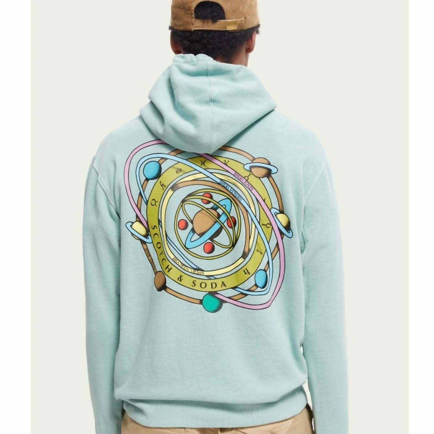 Scotch & Soda - Felpa Artwork Hoodie