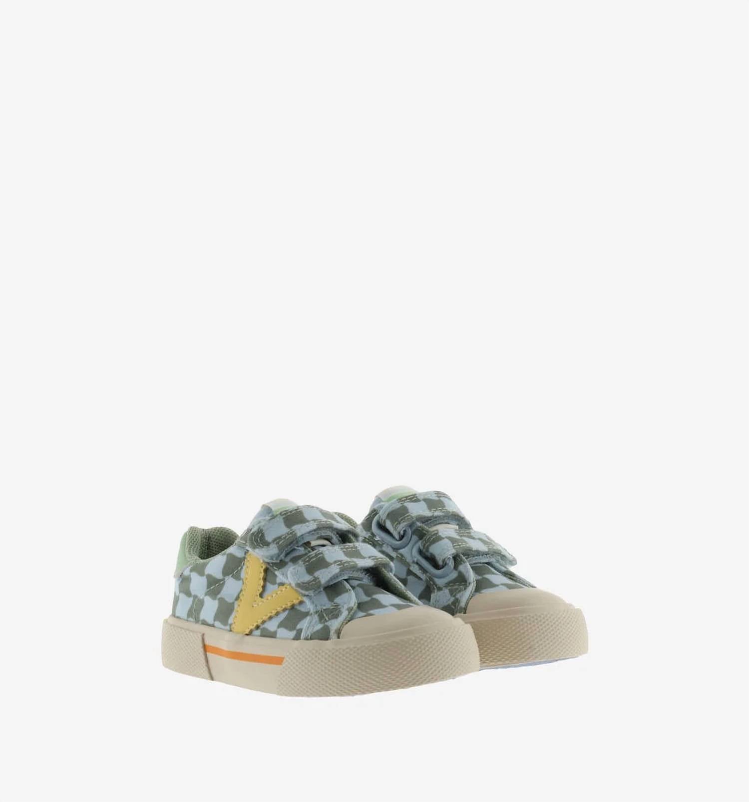 Victoria - Kid's Tribu Wide Fit Split Leather Sneaker