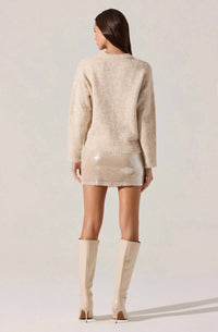 Astr - Selbie Brushed Knit Sweater