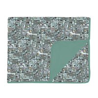 Kickee - Toddler's Spring Sky Tinkering Blanket