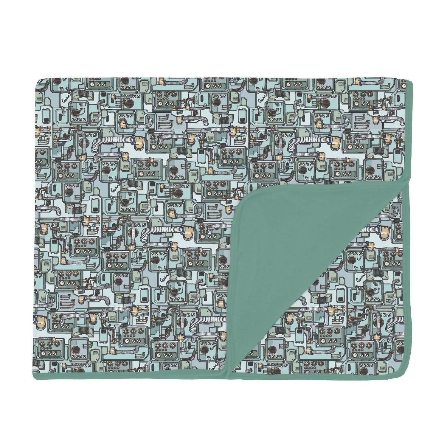 Kickee - Toddler's Spring Sky Tinkering Blanket
