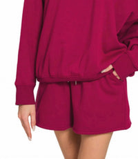 Zenana - Two Piece Fleece Loungewear Set
