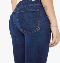 Mother - Lil Insider Crop Step Jean