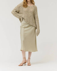 Grade & Gather - Lightweight Crocheted Sweater