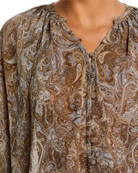 L'Agence - Teagan Dolman Sleeve Blouse