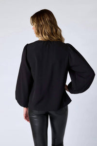 Crosby By Mollie Burch - Rowan V-neck Blouse